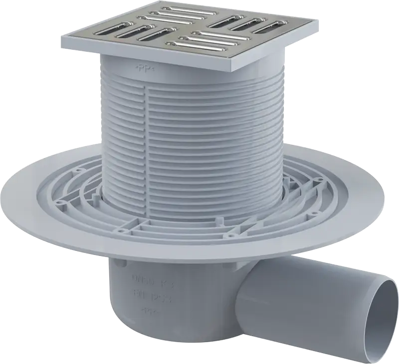 Душевой трап Alcadrain с решеткой хром (APV1321)