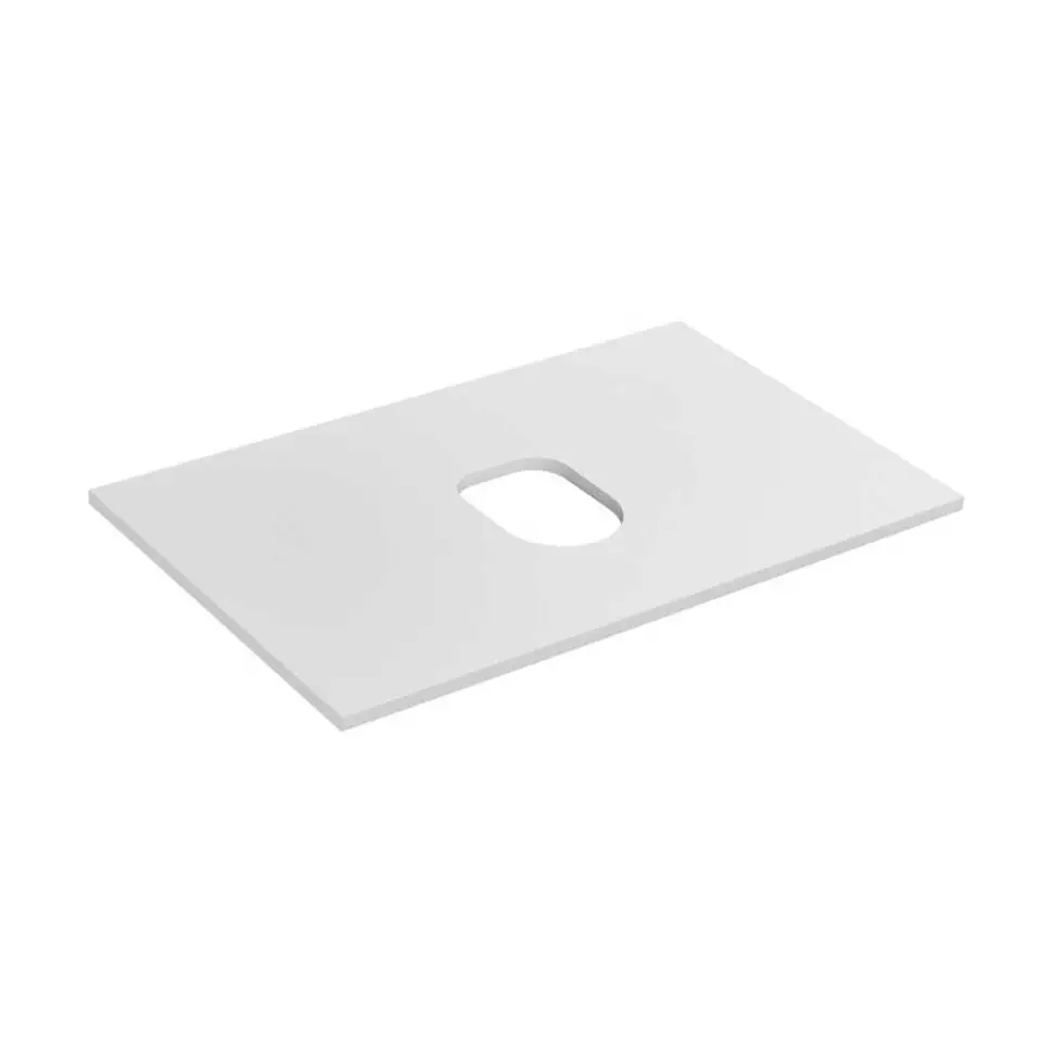 Столешница под раковину Aquaton Либерти 75 белый глянец (1A281003LY010)