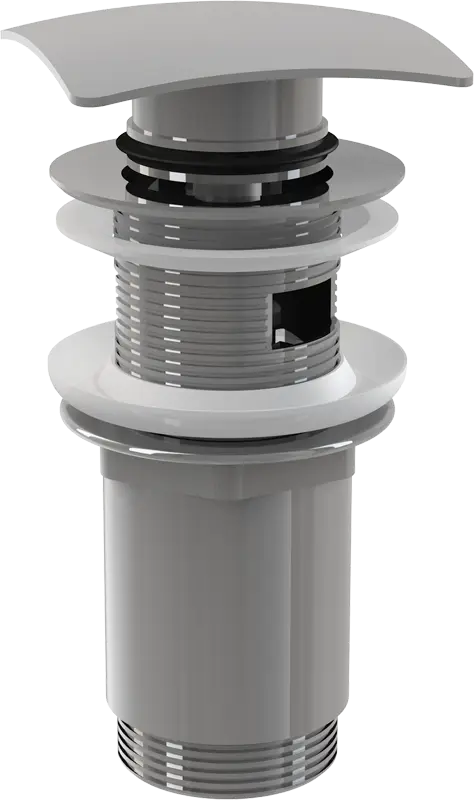 Донный клапан для раковины Alcadrain хром (A393)