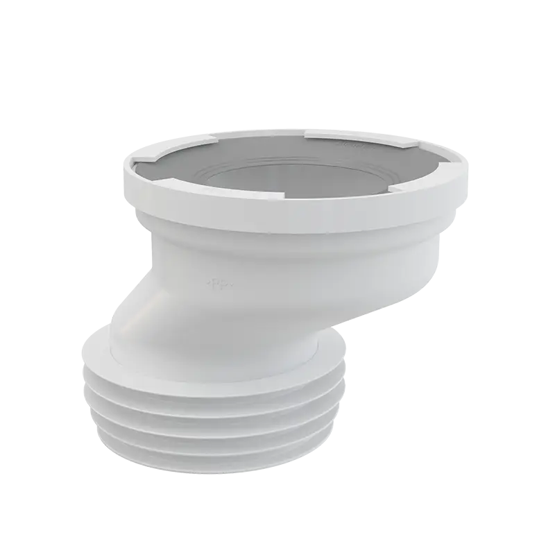 Выпускной патрубок для унитаза Alcadrain гофровый, белый (A991-40)