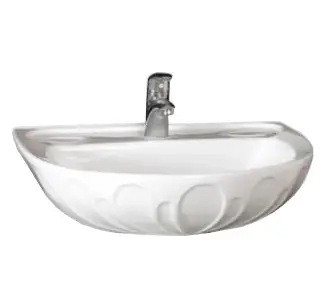 Раковина  Santeri Лотос 580х 500, белый (1.3110.6.S00.10B.0)