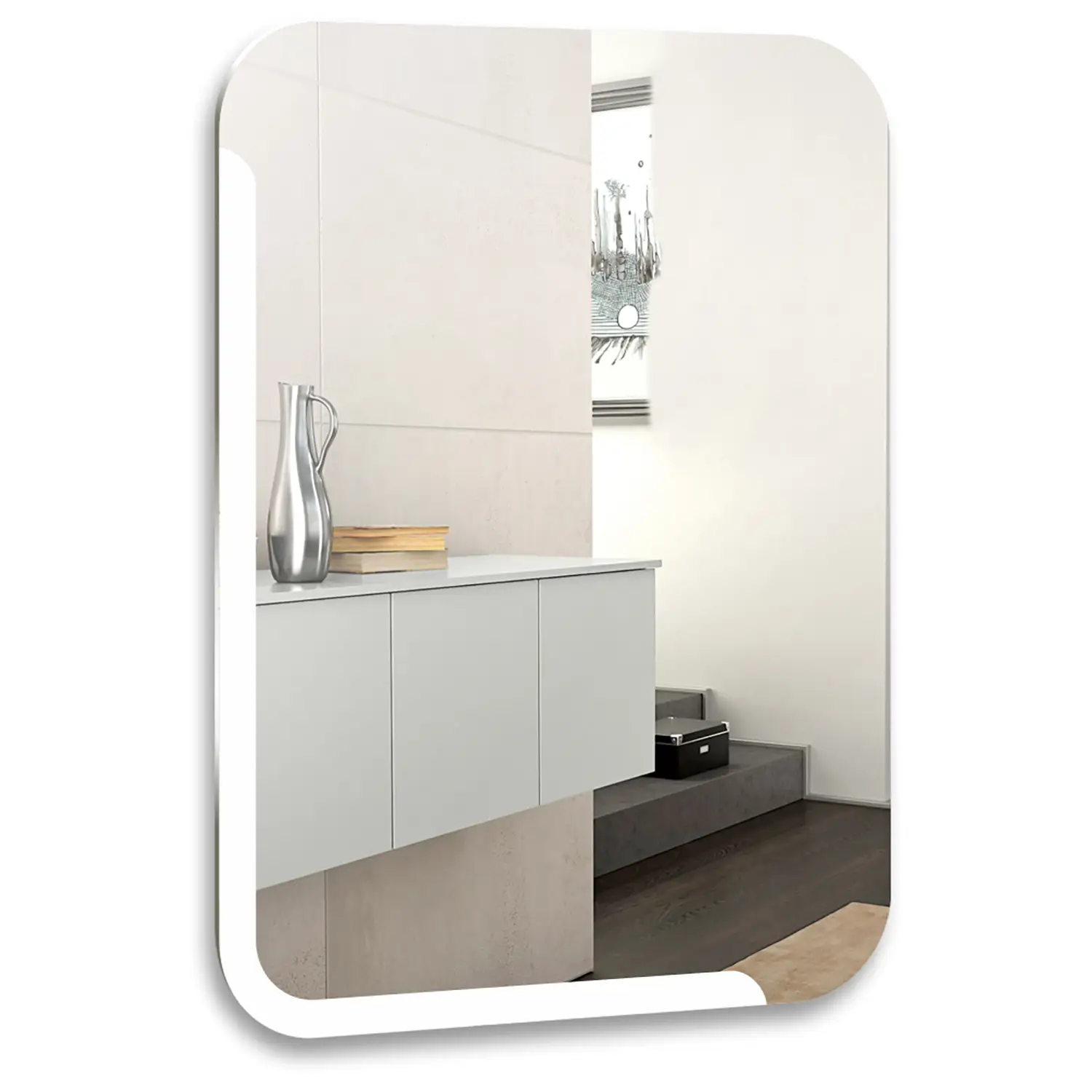 Зеркало LORANTO Алькон 550х800 гор/верт крепеж (ФР-00002360)