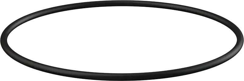 Прокладка фланца  из нержавеющей стали Alca plast, черный (APV0006)