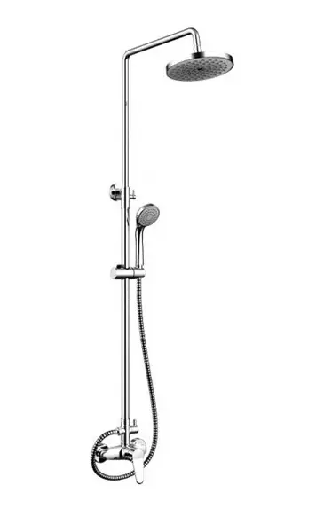 Душевая колонна Bravat OPAL C со смесителем для душа, хром (F9125183CP-A1-RUS)