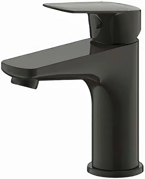 Смеситель Bravat Rhein для раковины, черный (F1429564BW-9-ENG)