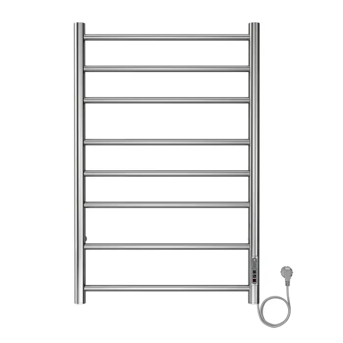Полотенцесушитель электрический AZARIO PARMA 500/800 8 секций, диммер справа, хром (AZ10858)