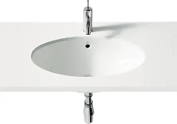 Раковина Roca BERNA 56х42, встраиваемая снизу, белая (7.3278.7.100.1)