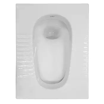 Унитаз напольный "Чаша Генуя" Creo Ceramique 525х405х220 мм, с гидрозатвором (SQ9100)