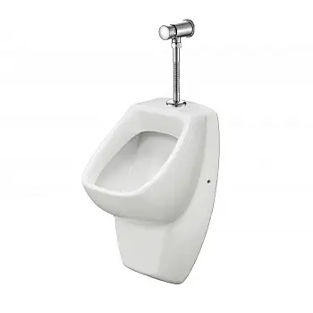 Писсуар Santek Гала с нажимным краном, креплением и вертикальнм сифоном (1WH501805)