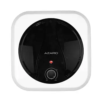 Водонагреватель электрический AZARIO 15 литров, накопительного типа, 1.5 кВт. Вертикальный, ABS корпус (AZW 15)