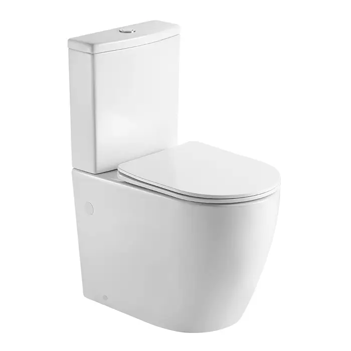 Унитаз напольный Azario LUMA TORNADO FLUSHING 364х600х830 безободковый, слив "Скрытое Торнадо", с быстросъемным сиденьем микролифт (AZ-1253ST)