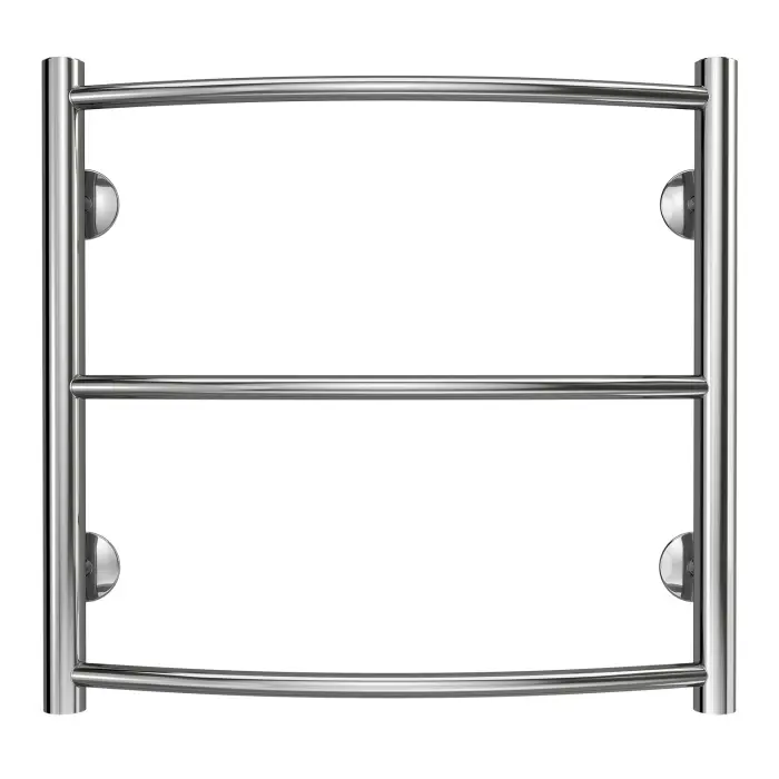 Полотенцесушитель водяной AZARIO VERONA 500/500 3 секции, нижнее/диагональное подключение, 1/2", хром (AZ04155)