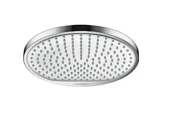 Верхний душ Hansgrohe Crometta S 240 1jet, круглый, белый/хром (26723000)
