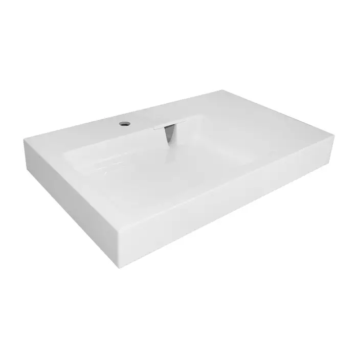 Раковина подвесная Azario Ritsa 801х503х95 над стиральной машиной, белый (CS00093810)