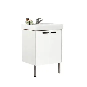 Тумба под раковину AQUATON Йорк 60 напольная, светлое дерево (1A170201YOAY0)