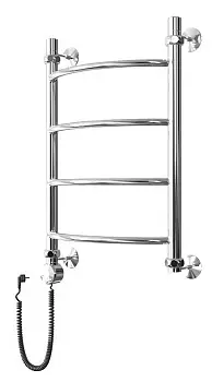 Полотенцесушитель электрический ДВИН R Electro лесенка 60/50, ТЭН слева, полированный (4627086042395)