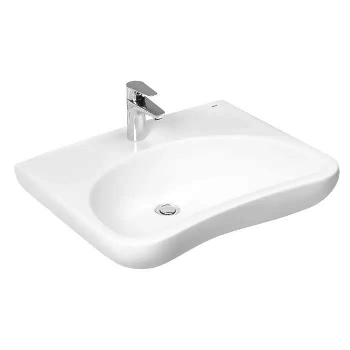Раковина подвесная Roca ACCESS 640х550 1 отверстие, для людей с ограниченными возможностями, белый 