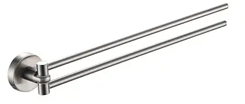 Полотенцедержатель Fixsen Modern рога двойные, сатин (FX-51502A)