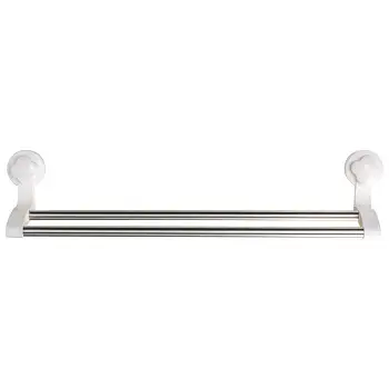 Полотенцедержатель Fixsen Grampus трубчатый двойной 55 см, белый (GR-7078)  