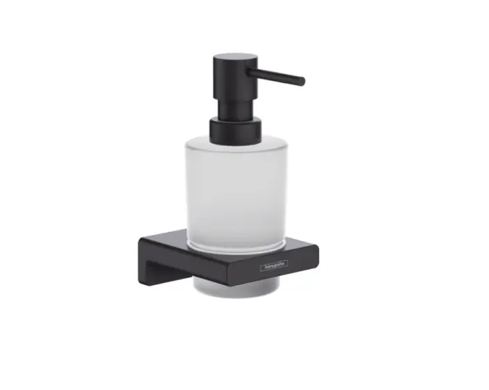 Дозатор для жидкого мыла Hansgrohe AddStoris, матовый чёрный (41745670)