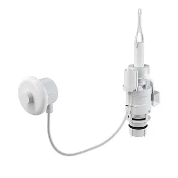 Кнопка пневматического смыва на расстоянии, ручное управление, белый. Alcadrain (MPO10)