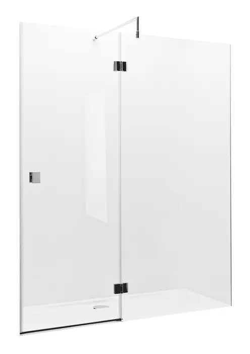 Душевое ограждение Roca Metropolis дверь распашная 1600х1950 прозрачное стекло, профиль хром (MP3416012M)