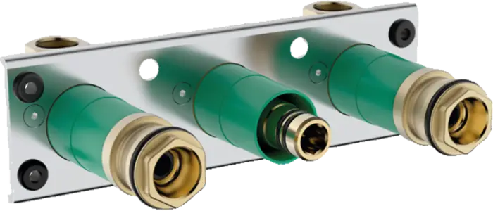 Скрытая часть для термостата Hansgrohe ShowerTablet 600, для 2 потребителей (13129180)