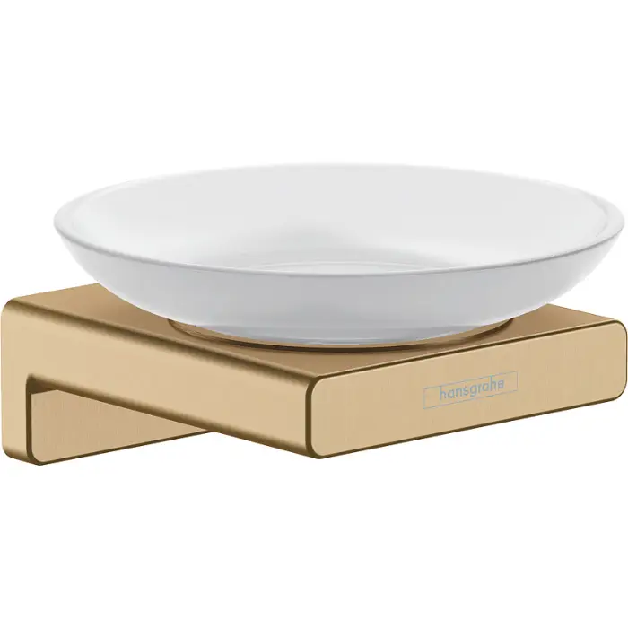 Мыльница Hansgrohe AddStoris шлифованная бронза (41746140)