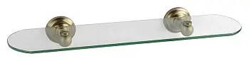 Полка стеклянная Fixsen Retro, бронза (FX-83803)