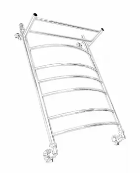 Полотенцесушитель водяной ДВИН FL лесенка 60/50 с полкой, полированный (4627169376737)