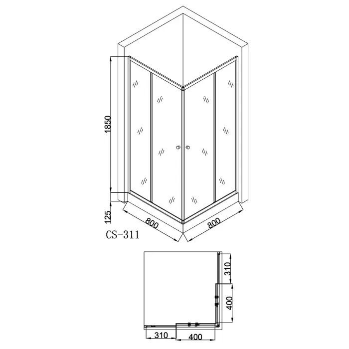 CS-311 НОВИНКА схема