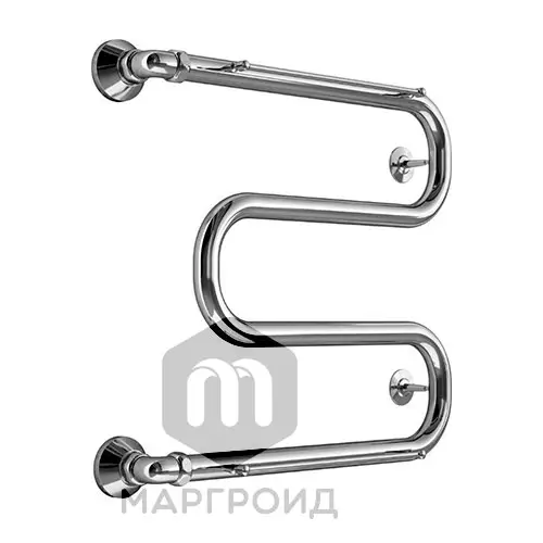 Полотенцесушитель водяной Маргроид М-образный "Вид 38" 60х50, хром