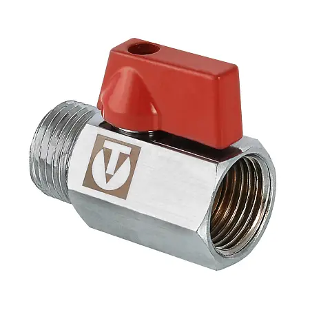 Кран шаровой Valtec MINI 1/2" вн.-нар. (VT.331.N.04)