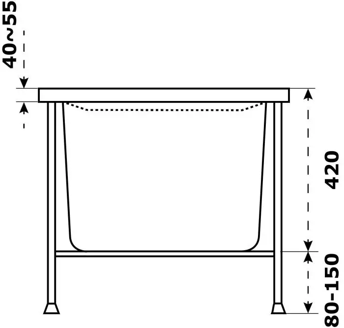 Бали 170 x 70 ( front )