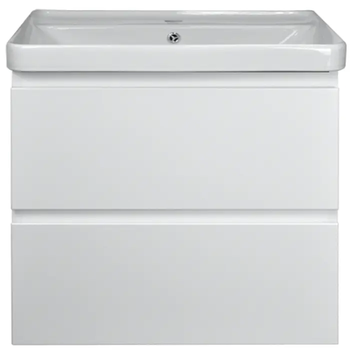 Комплект Azario тумба Мила 80 810х470х670 подвесная с раковиной Monte tx 80 белый матовый (CS00080142)