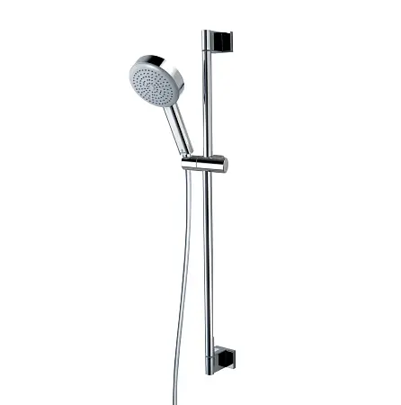 Душевой гарнитур Bossini MIXA: ручной душ 3 режима, душевая штанга, шланг Cromolux 200 см, хром (DE8003U.030)