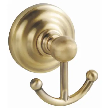 Крючок двойной Fixsen Retro, бронза (FX-83805)