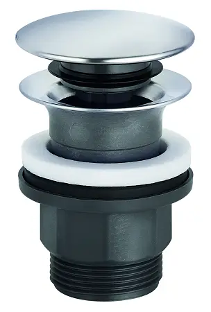 Донный клапан для раковины Kludi Push-Open, хром (1042605-00)