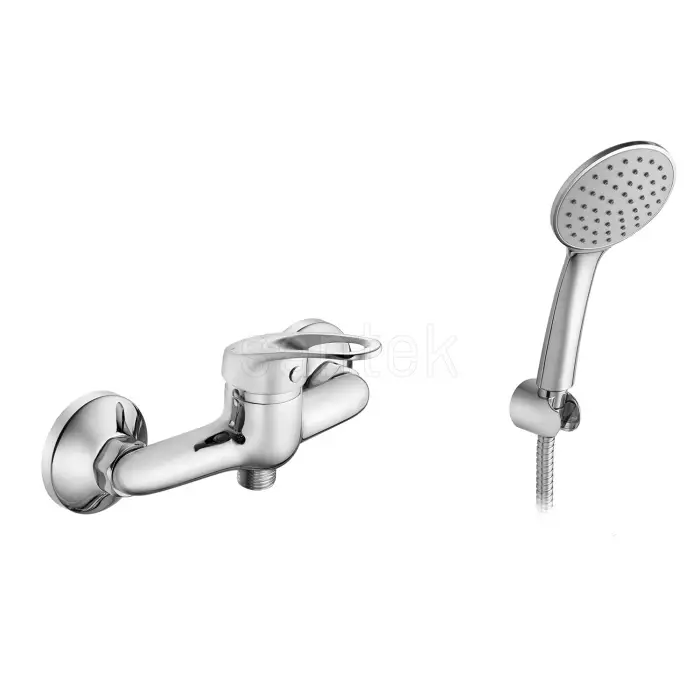 Смеситель для душа Santek Баус с ручным душем, керамический картридж, хром (WH5A20010C001)