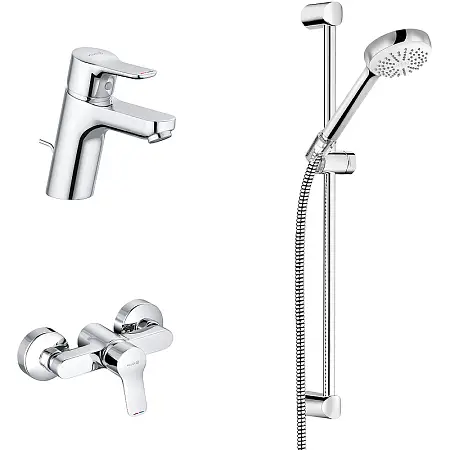 Комплект для душа KLUDI PURE&EASY  3in1, хром (378450565)
