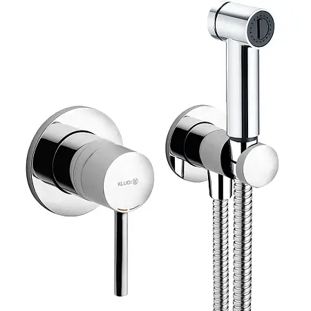 Гигиенический душ со смесителем Kludi Bozz хром (389980576)