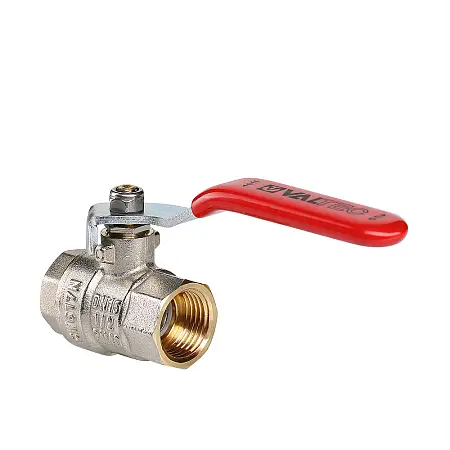 Кран шаровой Valtec BASE, стальная рукоятка 4" вн.-вн. (VT.214.N.12)