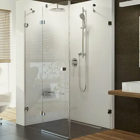 Душевое ограждение Ravak Brilliant BSDPS-90/90 90х90 L стекло Transparent, профиль Хром (0UL77A00Z1)