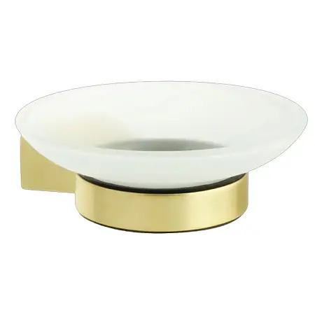 Мыльница Fixsen TREND GOLD стекло, золото матовое (FX-99008)