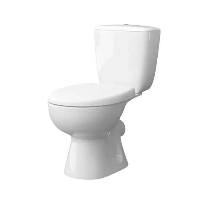 Унитаз-компакт Керамин Позитано ЖС Инкоэр 750х640х360 напольный, с жестким сиденьем, с двухрежимной спускной арматурой и креплением для унитаза (CS00087117)