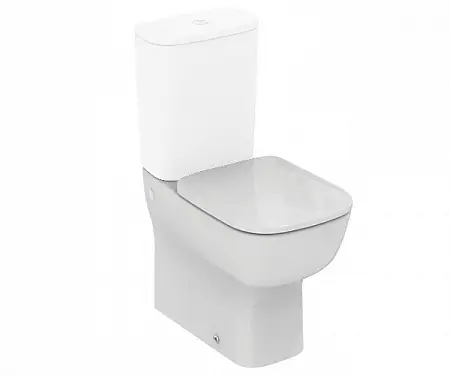 Унитаз-компакт (чаша) Ideal Standart ESEDRA напольный, короткая проекция, глубокий смыв (T282001)