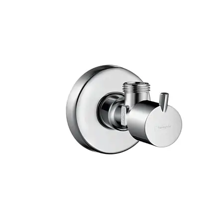 Вентиль угловой Hansgrohe S,⅜, хром (13901000)
