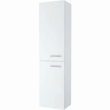 Шкаф пенал Ravak Chrome 39 L подвесной, левосторонний, Белый глянец (X000000542)