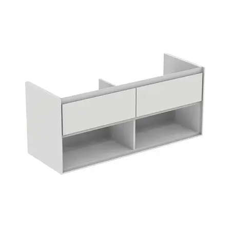 Тумба под раковину Ideal Standard CONNECT AIR 120, с открытым пространством для хранения, серый (E0829EQ)