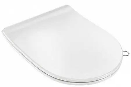 Крышка-сиденье для унитаза Jacob Delafon Odeon Rive Gauche с микролифтом, термодюропласт, белый (E24889-00)